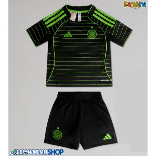Maglie da calcio Celtic Seconda Maglia Bambino 2025-26 Manica Corta + Pantaloni corti)